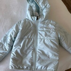 North Face Toddler Reversible Mossbud Jacket 12-18 months